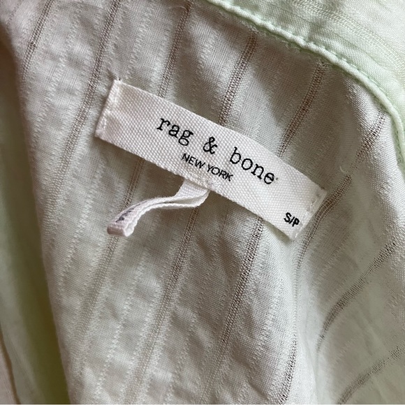 Mint green Rag & Bone blouse - Picture 5 of 5